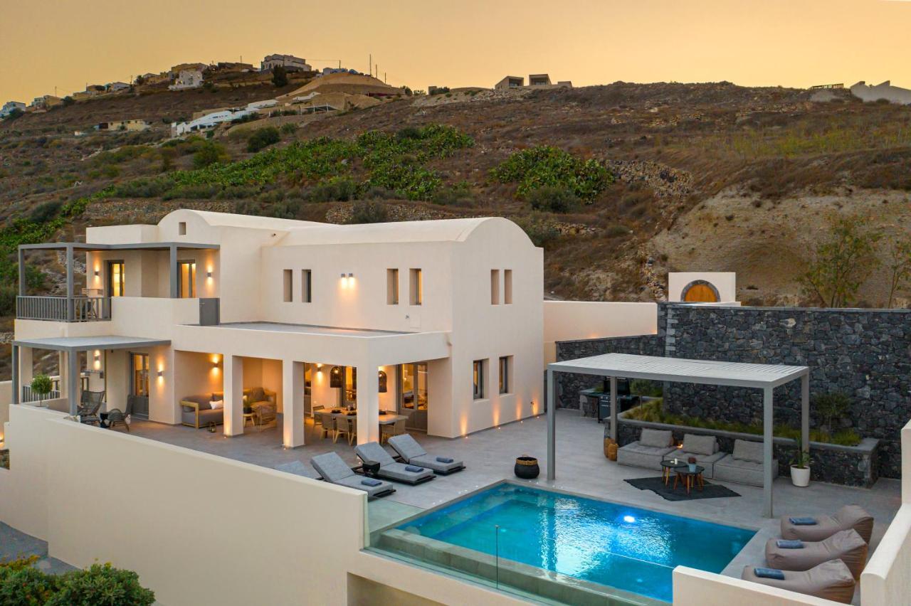 Eolia Luxury Villas Pyrgos Kallistis ภายนอก รูปภาพ