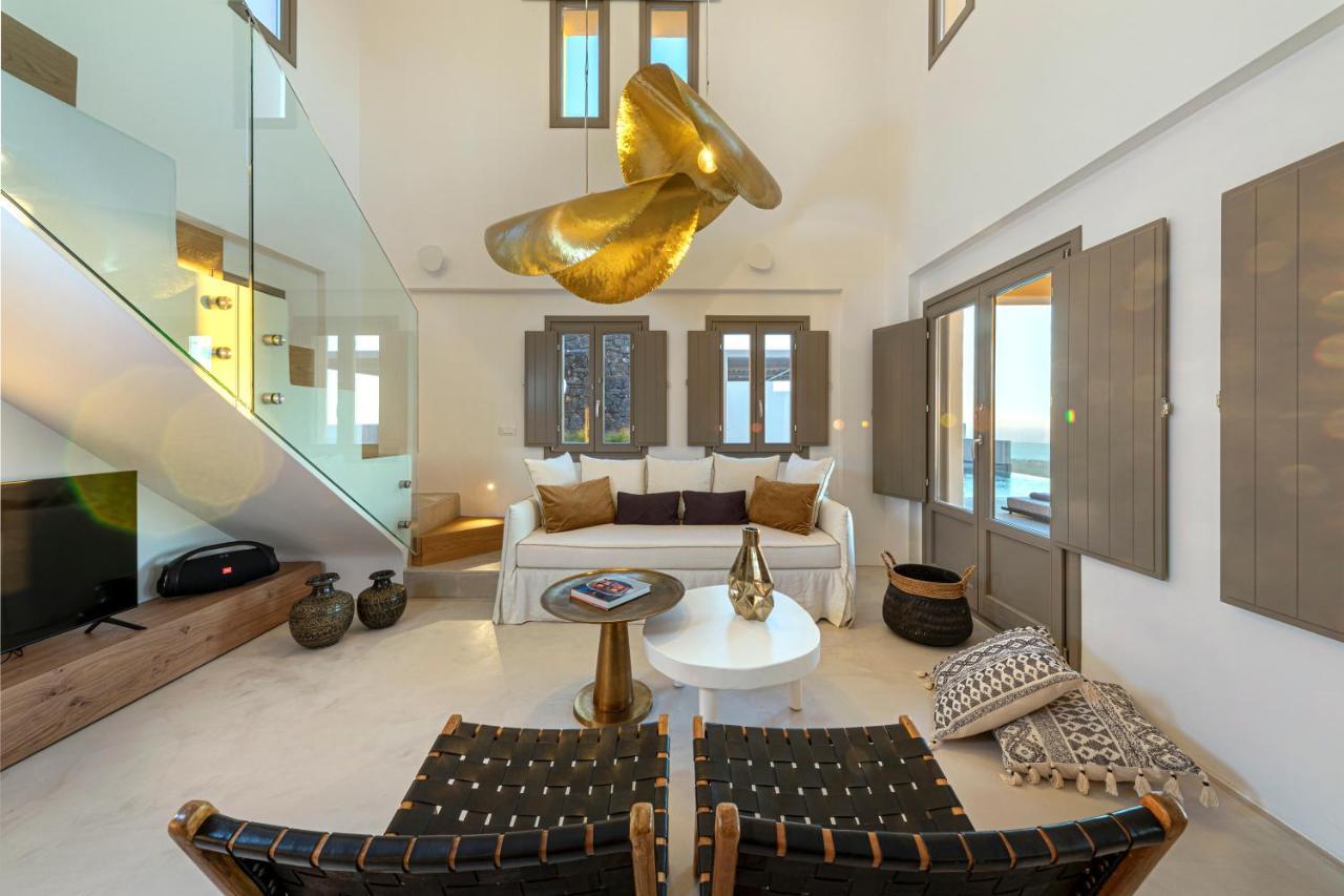 Eolia Luxury Villas Pyrgos Kallistis ภายนอก รูปภาพ