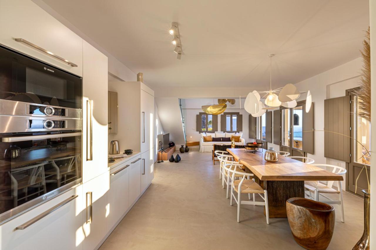 Eolia Luxury Villas Pyrgos Kallistis ภายนอก รูปภาพ