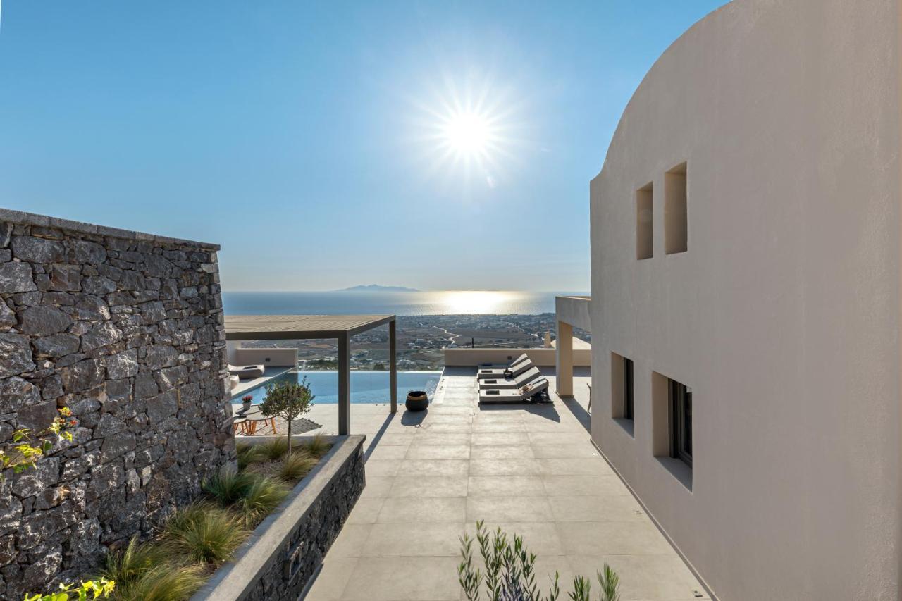 Eolia Luxury Villas Pyrgos Kallistis ภายนอก รูปภาพ