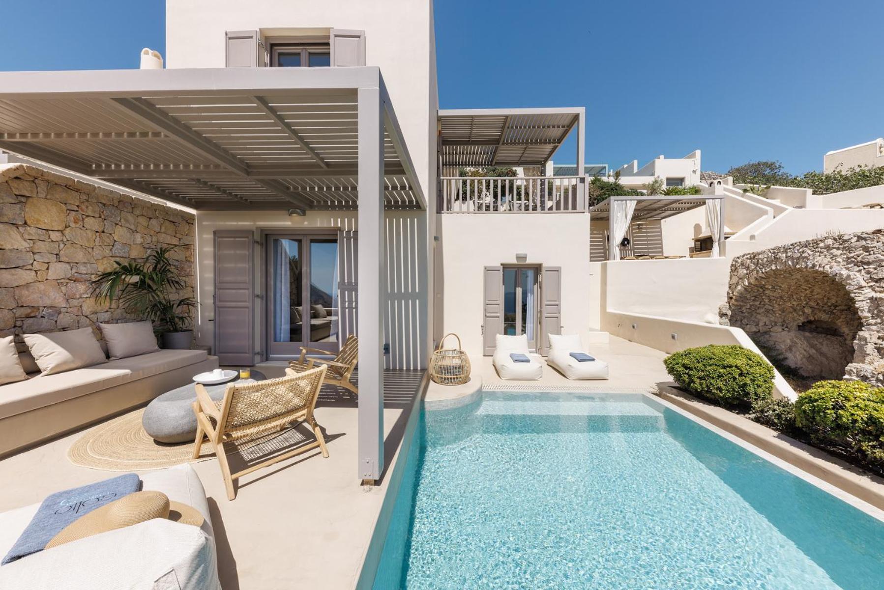 Eolia Luxury Villas Pyrgos Kallistis ภายนอก รูปภาพ