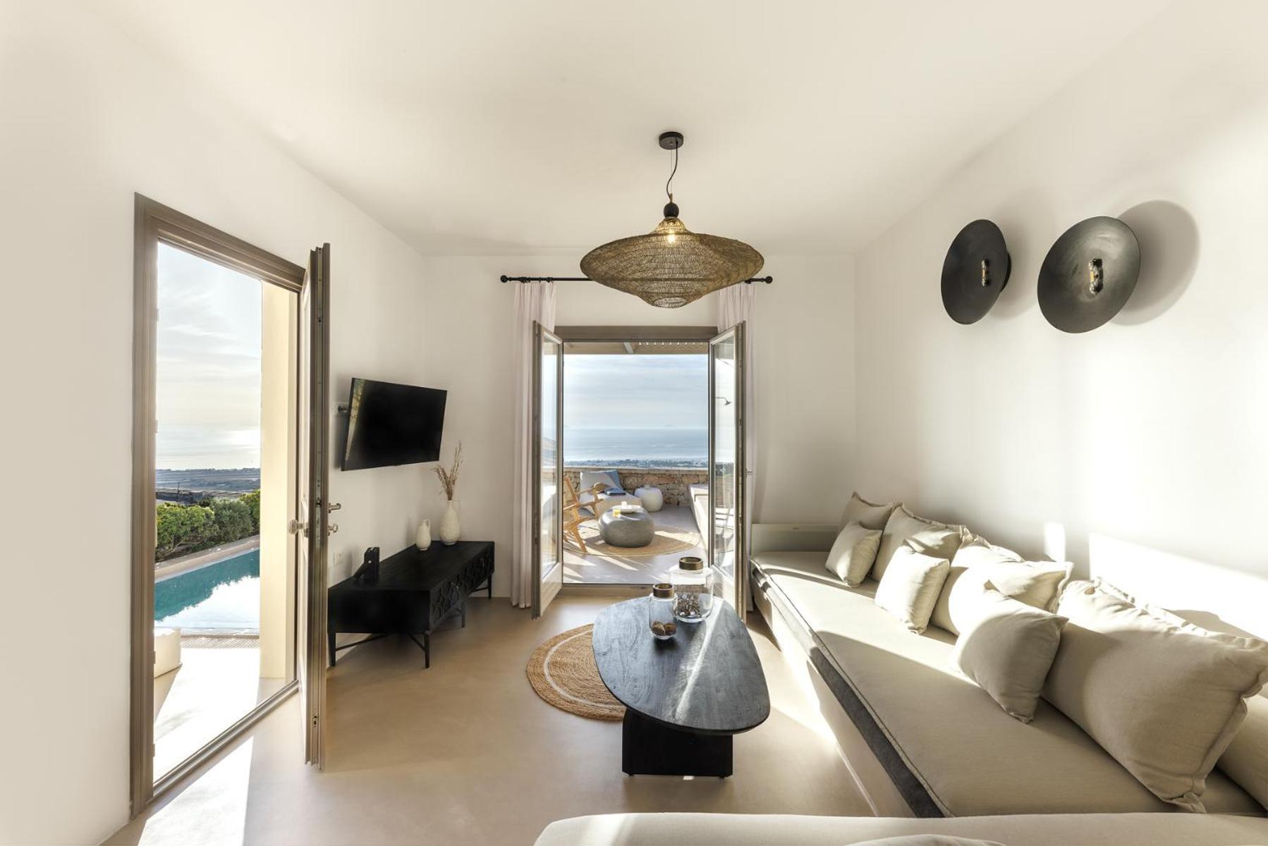 Eolia Luxury Villas Pyrgos Kallistis ภายนอก รูปภาพ