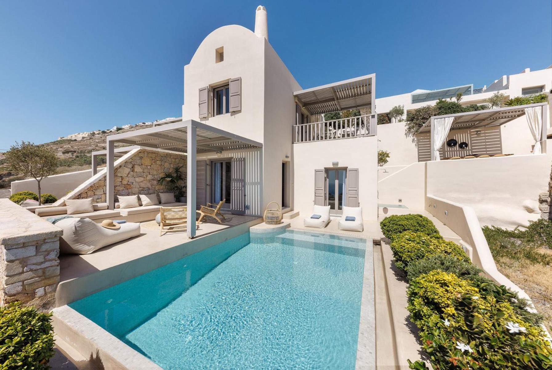 Eolia Luxury Villas Pyrgos Kallistis ภายนอก รูปภาพ