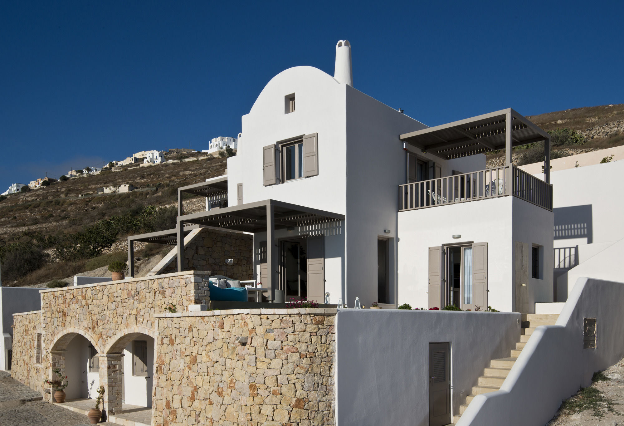 Eolia Luxury Villas Pyrgos Kallistis ภายนอก รูปภาพ